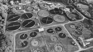 wastewater treatment process photo or illustration for drinking water article