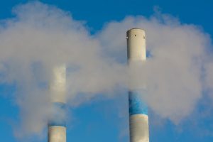 industrial water pollution photo or illustration for drinking water article