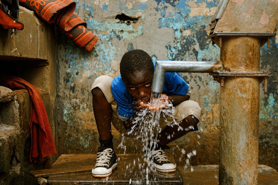 countries with unsafe drinking water photo or illustration for drinking water article