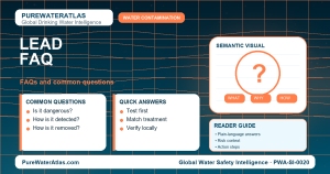 Lead FAQ infographic showing common questions