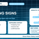 PFAS warning signs infographic showing symptoms