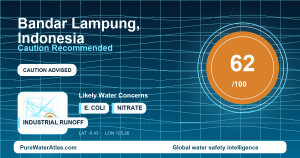 Water safety profile for Bandar Lampung