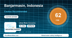 Water safety profile for Banjarmasin