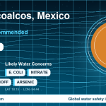 Water safety profile for Coatzacoalcos