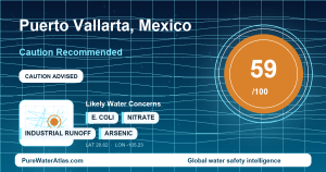 Water safety profile for Puerto Vallarta