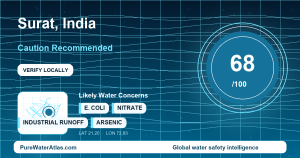 Water safety profile for Surat