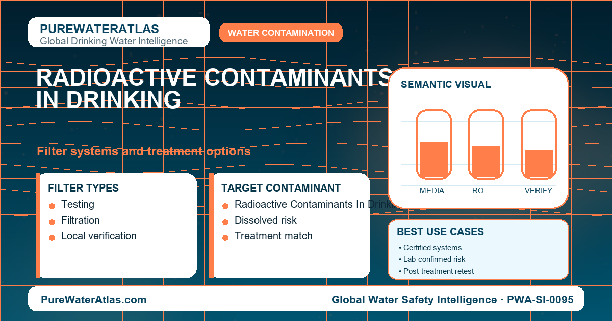 Chlorine removal infographic showing filtration options