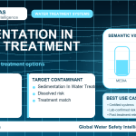 Chlorine removal infographic showing filtration options
