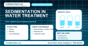 Chlorine removal infographic showing filtration options